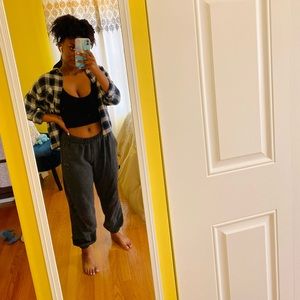 brandy melville/john galt rosa sweatpants